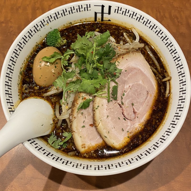 スパイス特製ラーメン(スパイスラー麺卍力 秋葉原店)