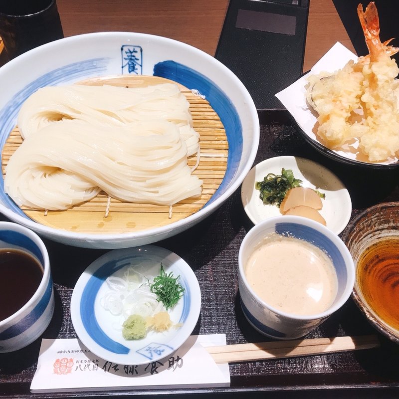 天ぷらせいろ二味(銀座 佐藤養助)