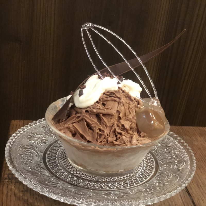 かき氷ショコラ（くずショコラ付き）(COCO KYOTO 本店)