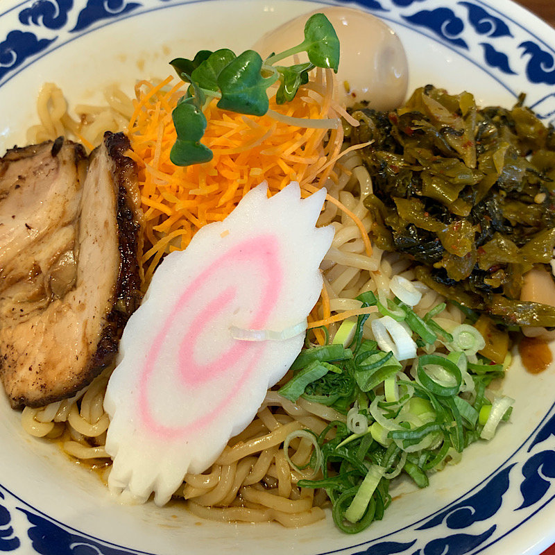 冷やし油そば(九州らーめん亀王 堂島店)