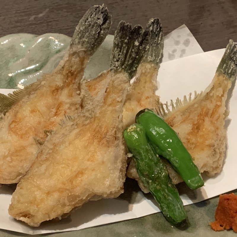 皮ハギの唐あげ(三陸居酒屋 きりや 中ノ橋店 )