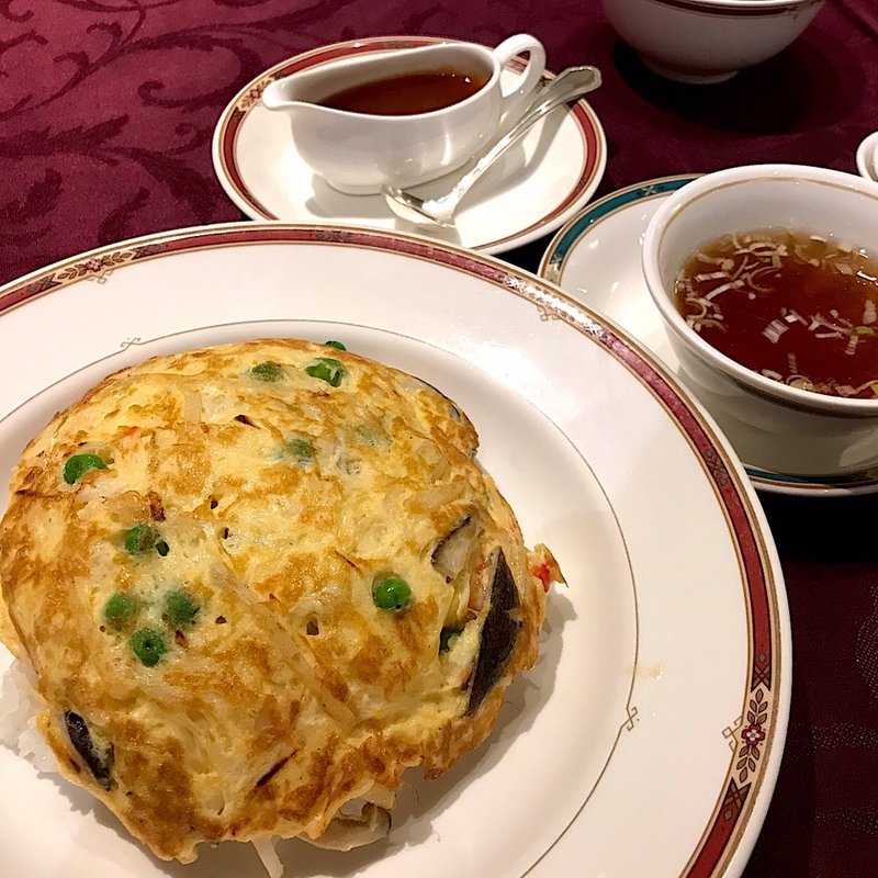 蟹玉ライス(中国料理 白楽天)