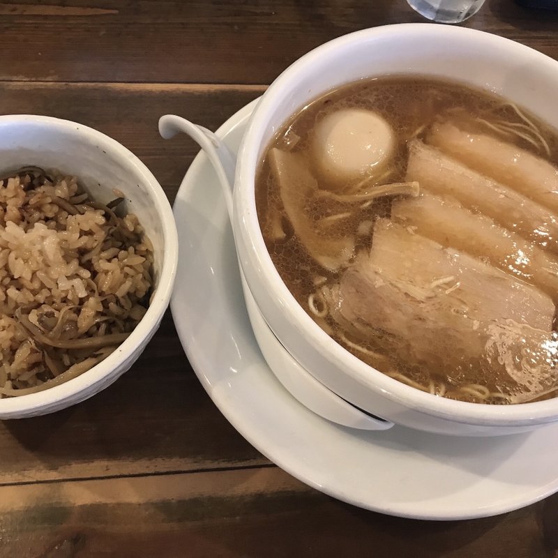醤油ラーメン(徳川町 如水 西春店)
