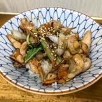 鶏モモ塩ダレ焼肉丼(ラーメン専科 竹末食堂)
