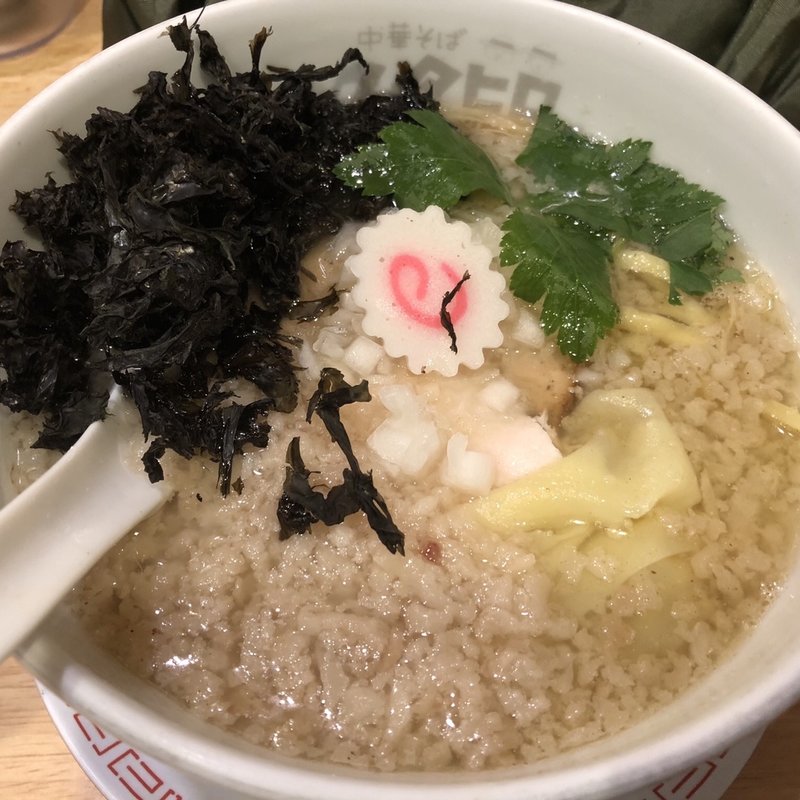 背脂塩煮干そば(中華そば ムタヒロ)