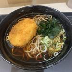 コロッケそば(富士そば国立南口店)
