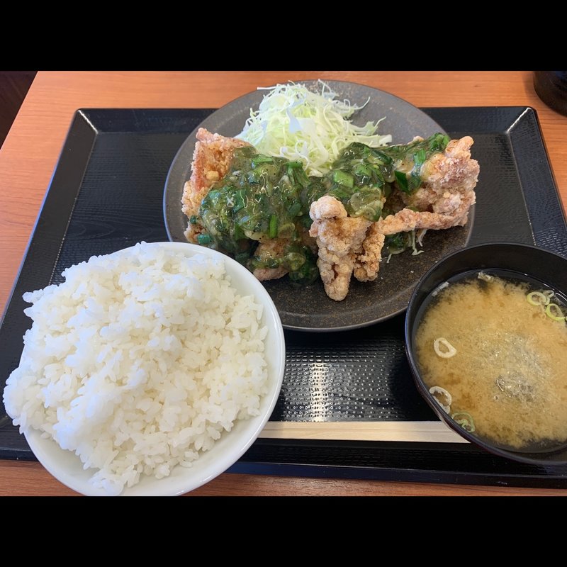 スタミナからあげ定食(からやま 国立府中インター店)