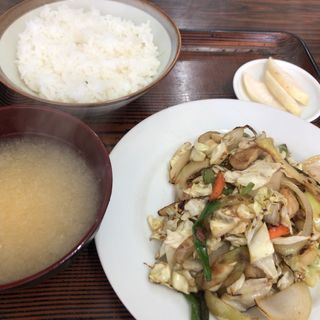 野菜炒め定食(くるみ屋 )