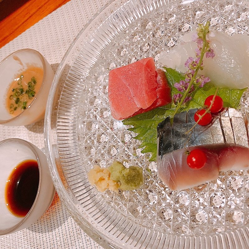 お造り盛り合わせ(料理屋 乃だ)