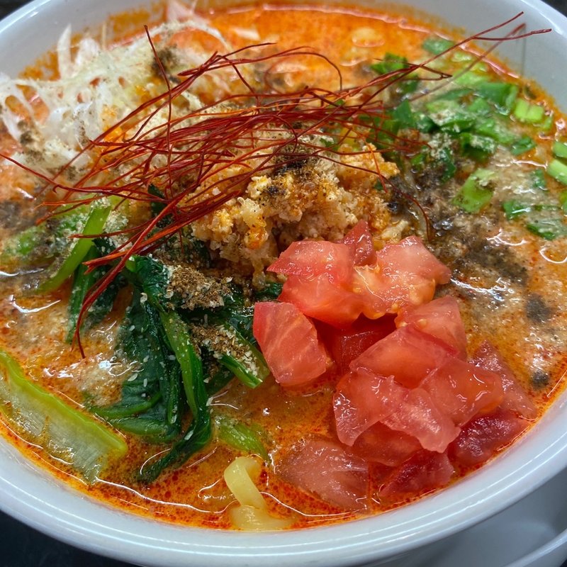 トマト担々麺(担々麺　たかはし)
