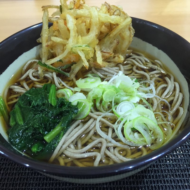 かき揚げ蕎麦(とらそば )