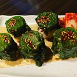 エゴマのおにぎり(まつり家富田林店)