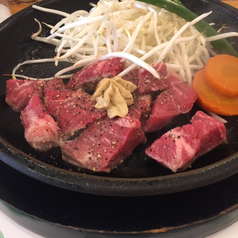 サービスステーキ(ペッパーランチ 東新宿店)