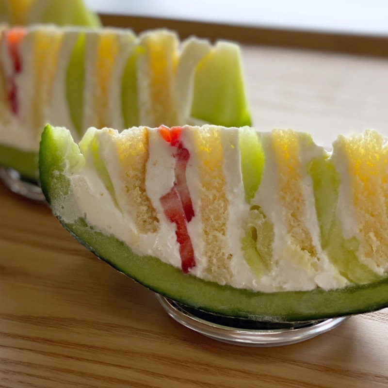 メロンケーキ(フランス菓子 SADAO 和菓子倉住屋)
