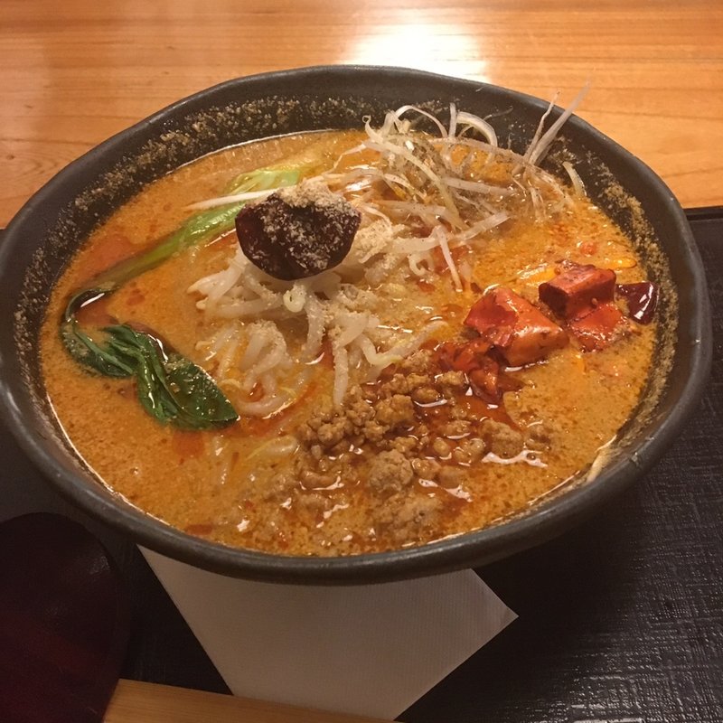 坦々麺(とうふ旬菜 心音)