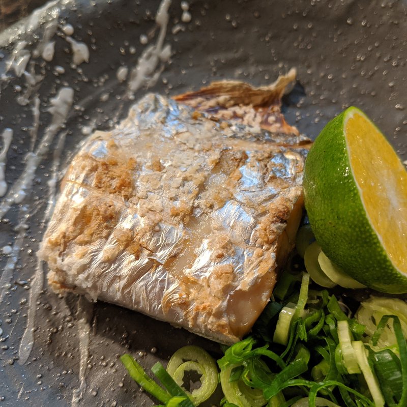 太刀魚塩焼き(マッシュアップ)