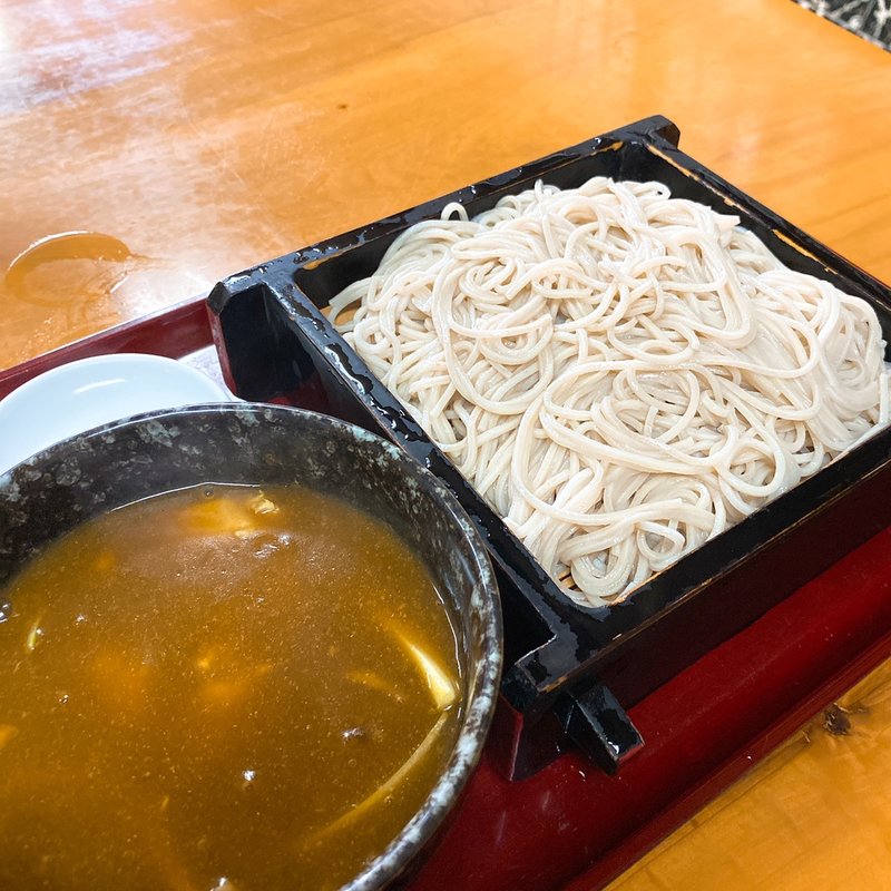 カレー南せいろ(花月庵)