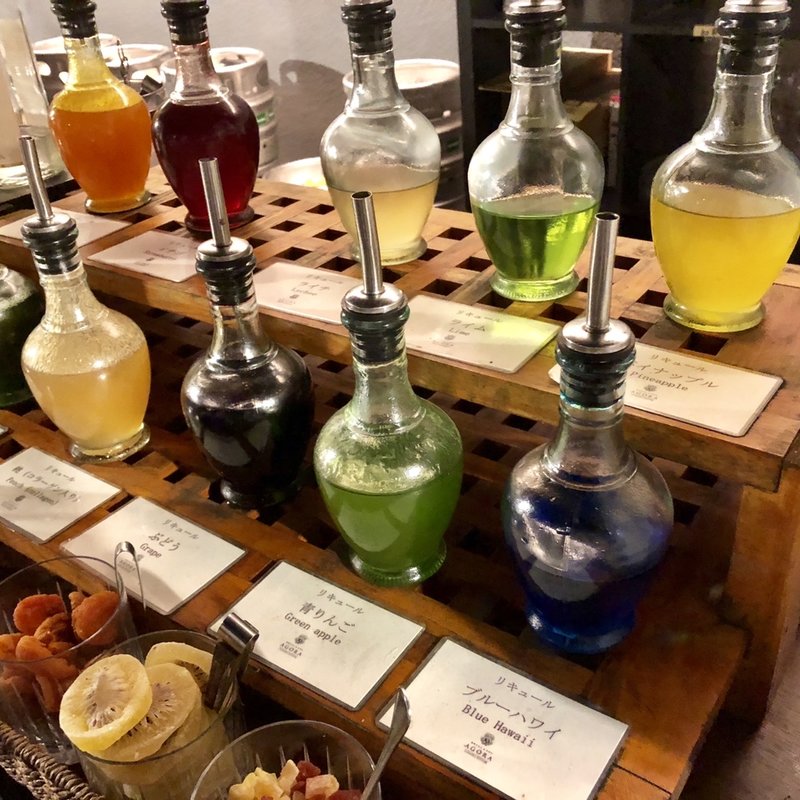 リキュール(鮨・日本料理「 暦」/ヒルトップリゾート 福岡)