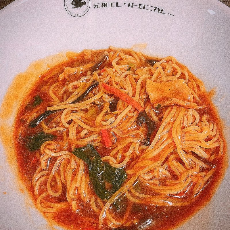 カレーあんかけラーメン(すえ☆pi亭)