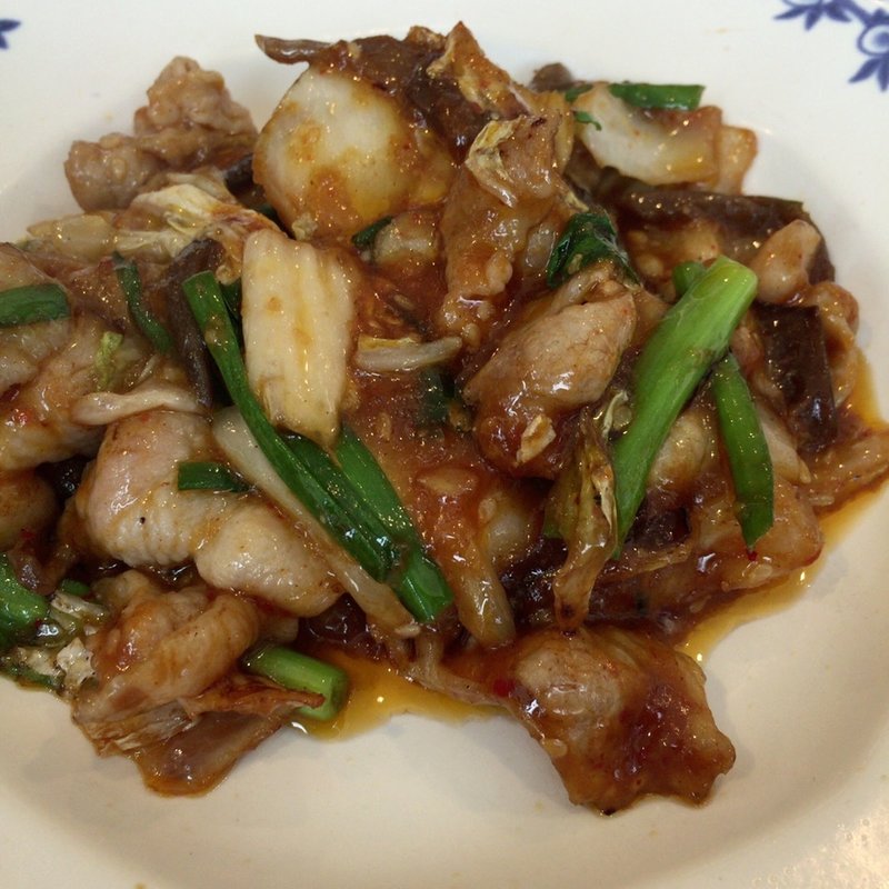 豚キムチ定食(バーミヤン 品川グランドコモンズ店)