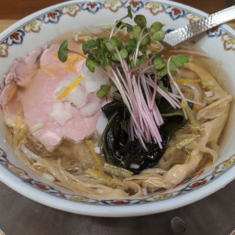 冷やし中華そば（塩）(中華そば ぬんぽこ)