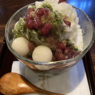かき氷(宇治金時)(ガルル珈琲)