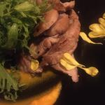 山形豚肩ロースのグリエ 柚子胡椒風味のエマルジョンソース(コックマン)