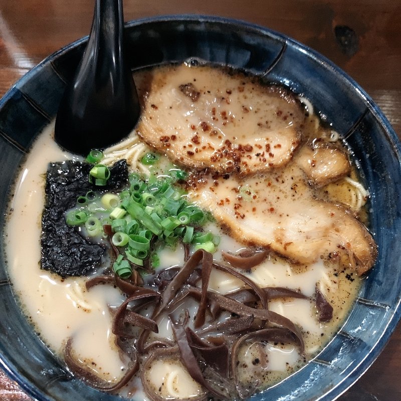 らーめん(熊本ラーメン えぼし家)