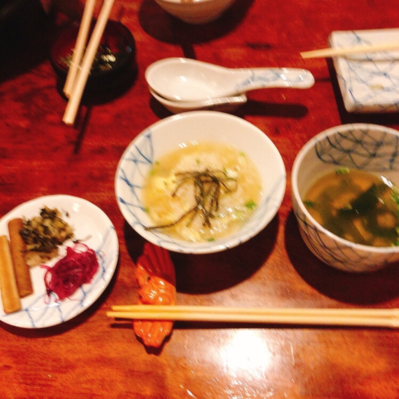 雑炊(かに道楽 新宿本店 （かにどうらく）)