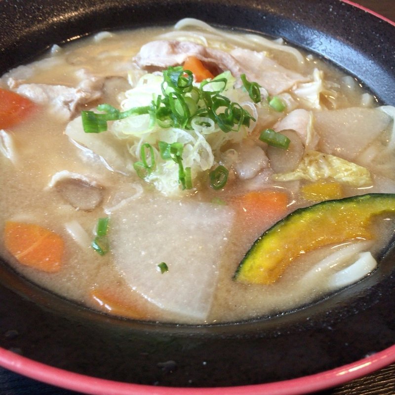 味噌けんちんうどん(むさしの森珈琲 品川グランドコモンズ店)