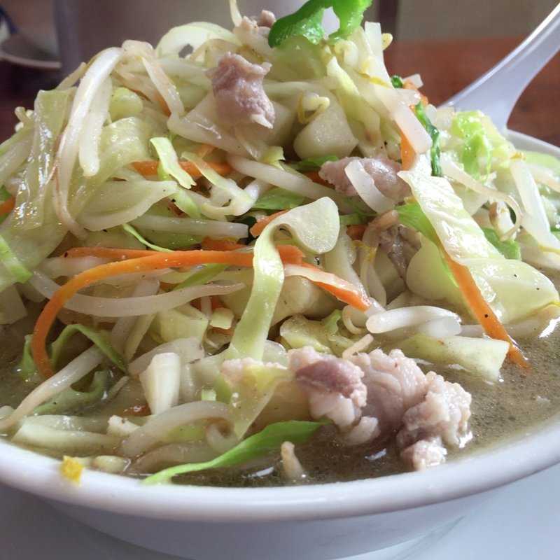 タンメン　大盛り(楽水軒 （ラクスイケン）)