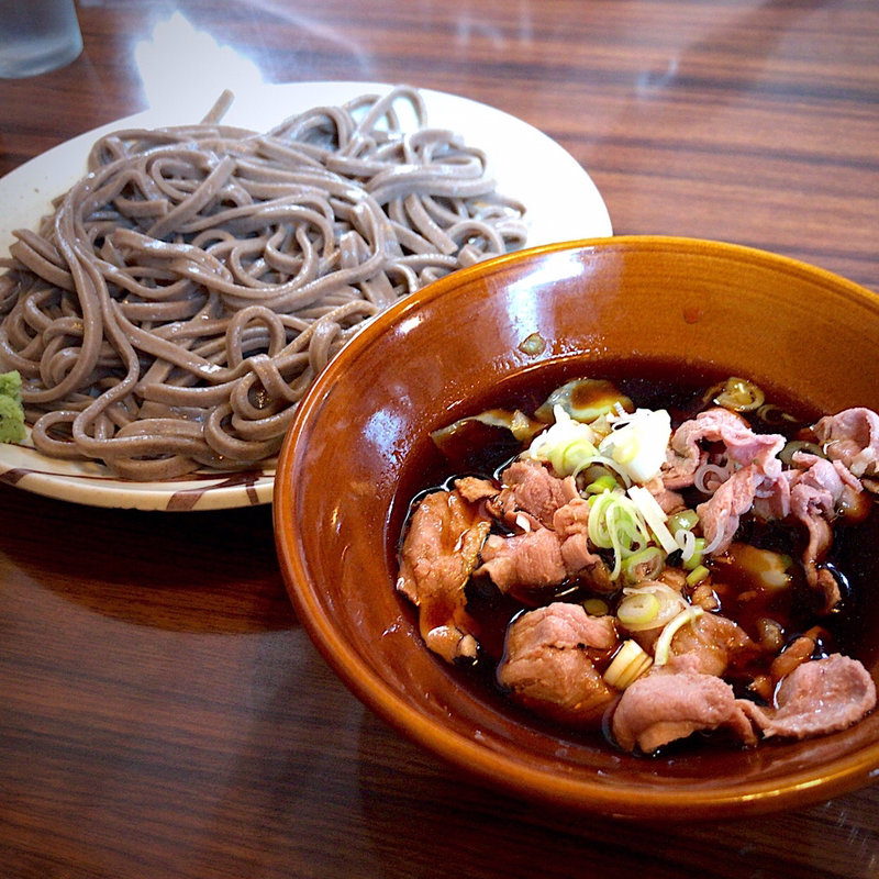 冷鴨そば(蔵王 手打ちそば 新楽 （ざおう てうちそば しんらく）)