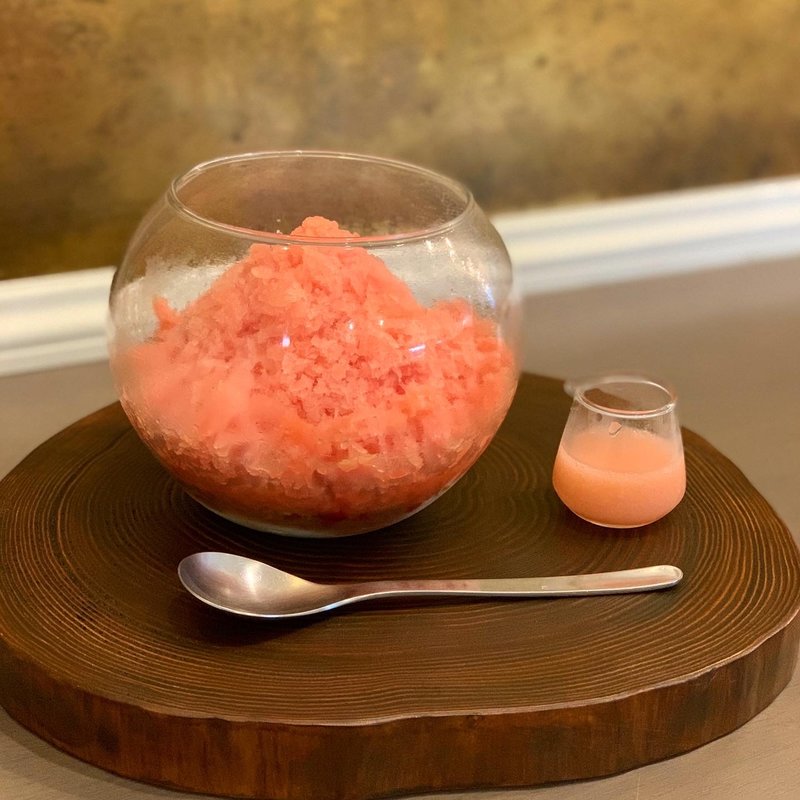 桃とライチのかき氷仕立て(フレンチマーケット （French Market）)