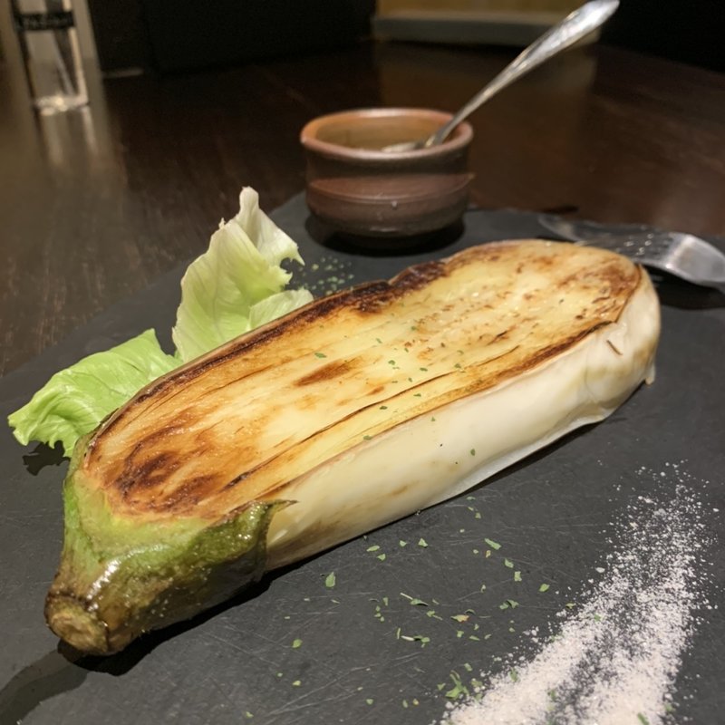 白なすのステーキ(てっぱん523)