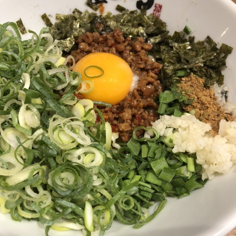 台湾まぜそば(麺屋こころ 御茶ノ水店)