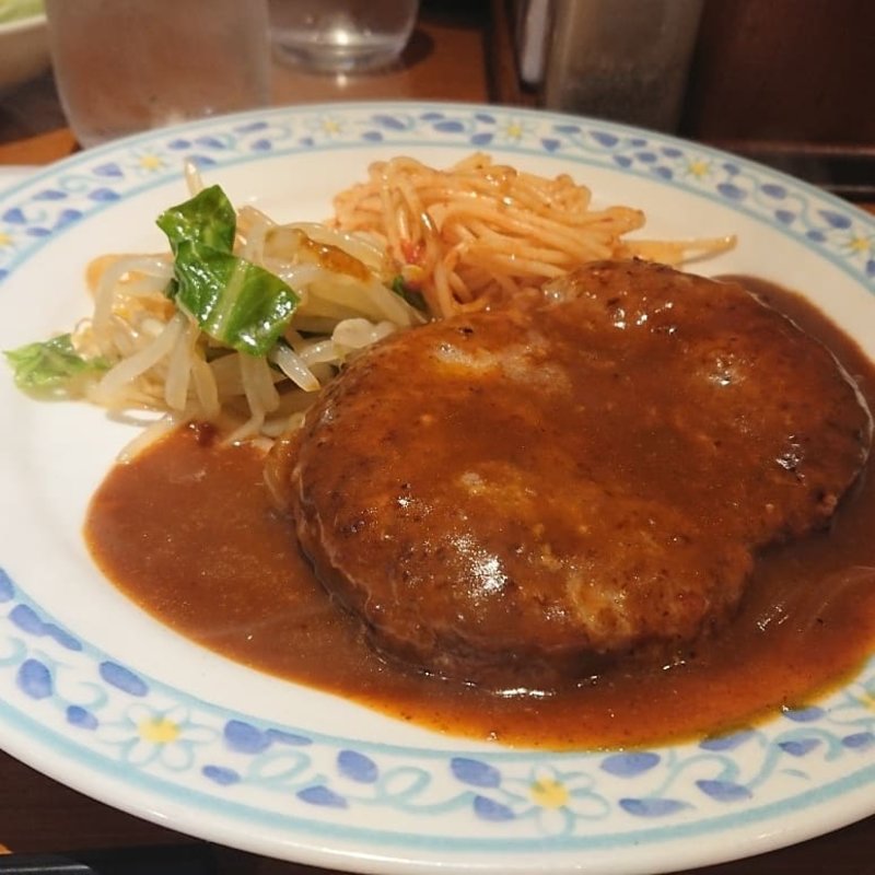 ハンバーグデミグラスソース(ちいさなフライパン)