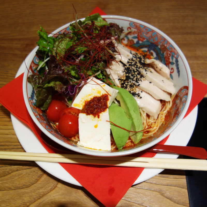 冷やし担々麺(博多水炊き とり田 薬院店)