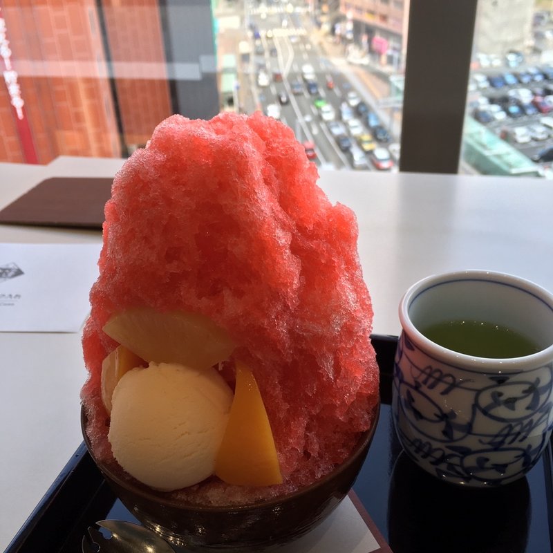 フルーツパフェ(古蓮茶房 福岡三越店 )