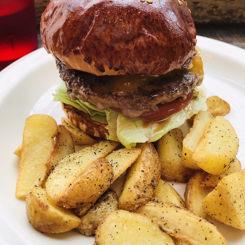 ヒッコリーチーズバーガー(ザ グレートバーガー （THE GREAT BURGER）)