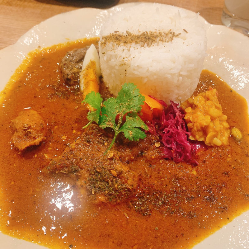 チキンカレー(クジャクカリー)