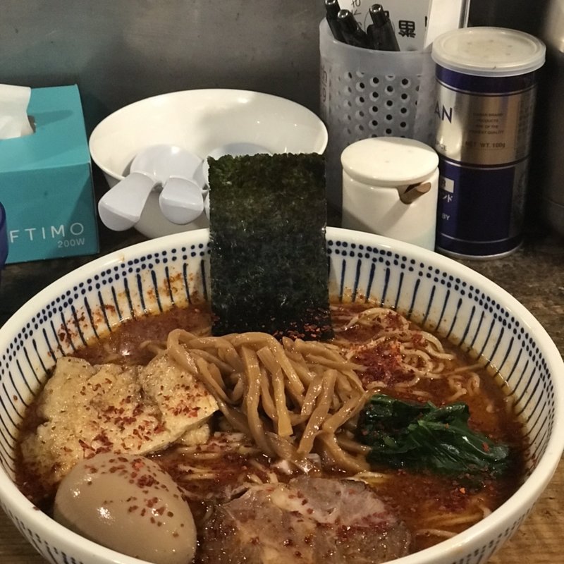 辛鯛ソバ(とんび)