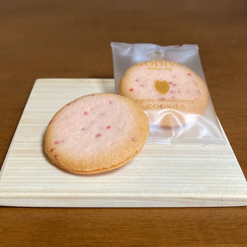 あまおう苺クッキー(ゴディバ 名古屋栄)