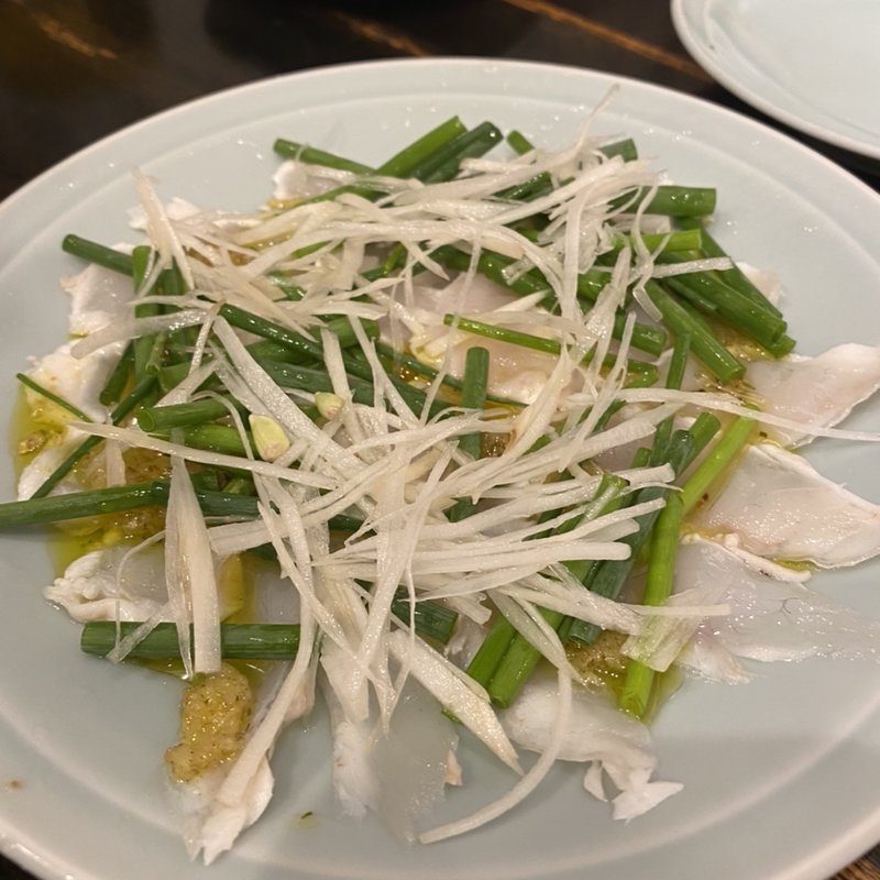 河豚のカルパッチョ(大衆料理　川治 )