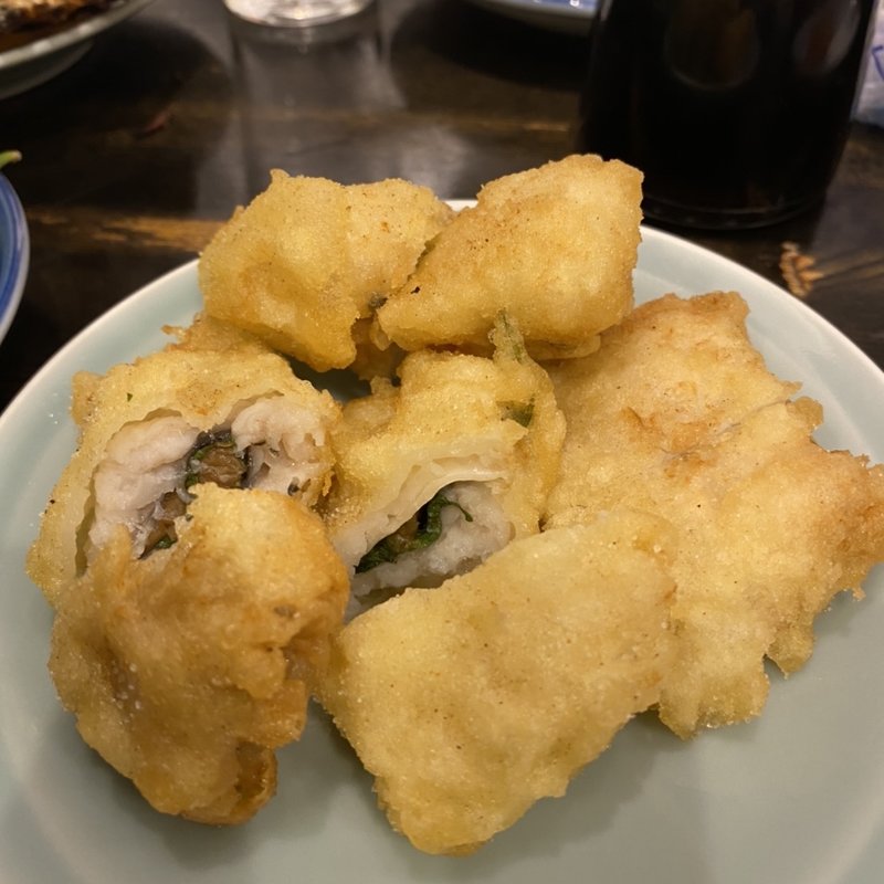 鱧の紅梅揚げ(大衆料理　川治 )