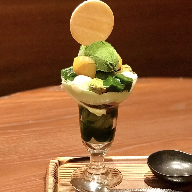 濃茶パフェ(林屋新兵衛 日比谷店)