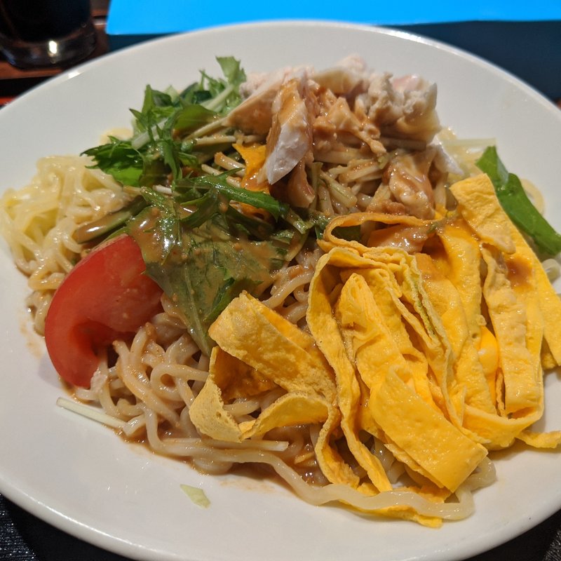 冷やしそば(幸福楼)