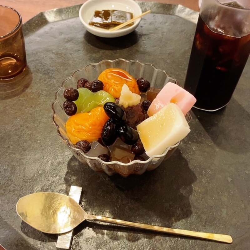 あんみつ(銀座 風月堂 （凮月堂 ふうげつどう）)