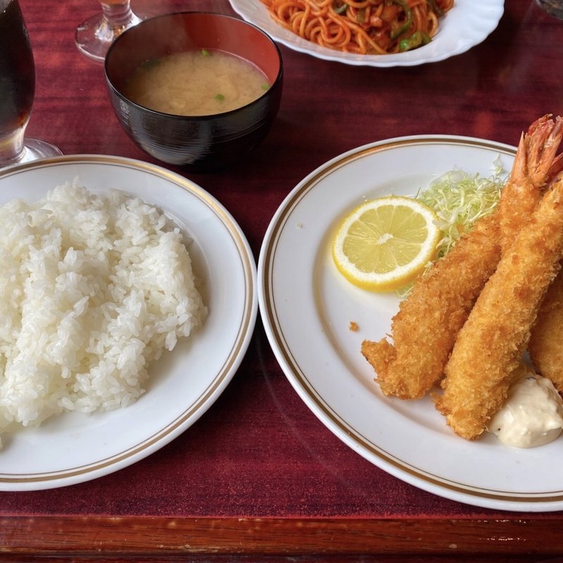 海老フライ(ロッジ赤石)