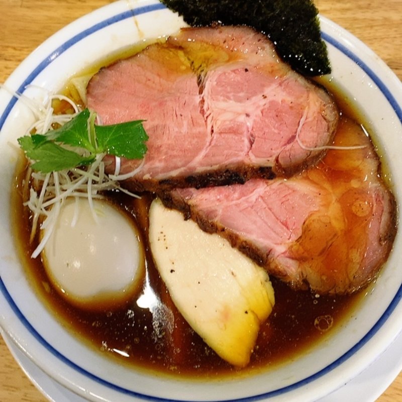 特製中華そば（醤油）(手打式超多加水麺 ののくら)