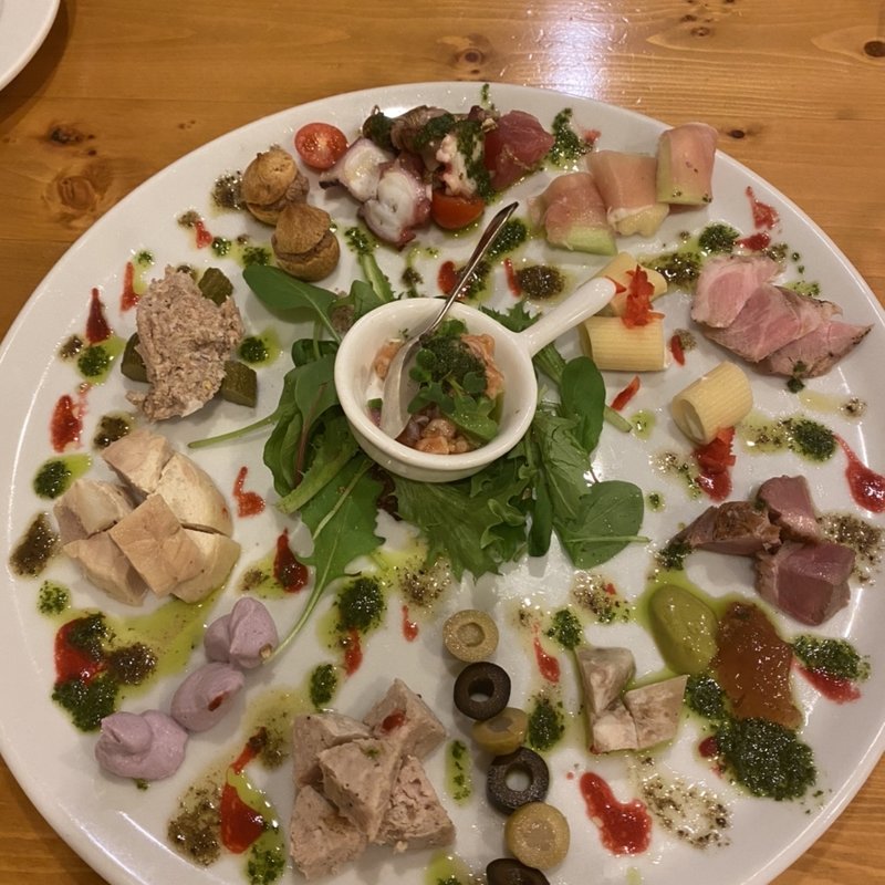 前菜盛り合わせ(cafe & brasserie il est la)